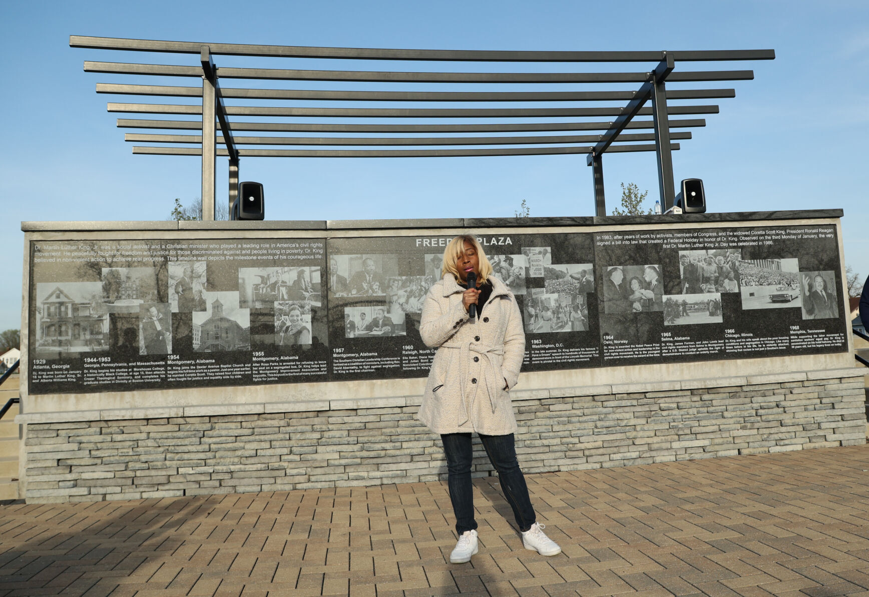 Peace and Prayer Walk through MLK park